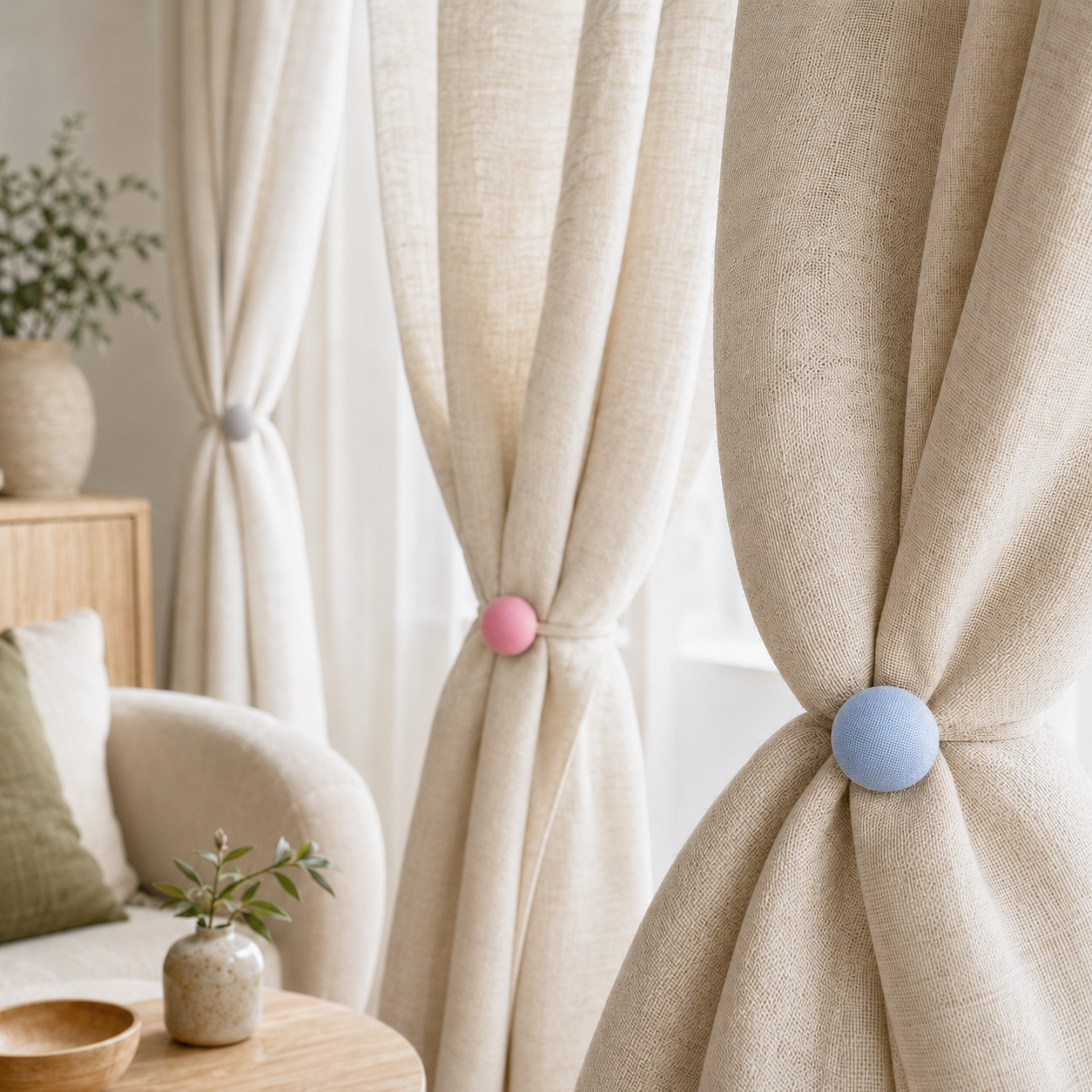 Mushroom Duvet & Bed Sheet Clips – 4/8 Pack
