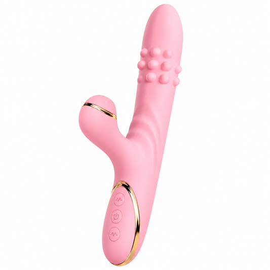 3-in-1 Suction & Rotating Bead Vibrator | Hapsy