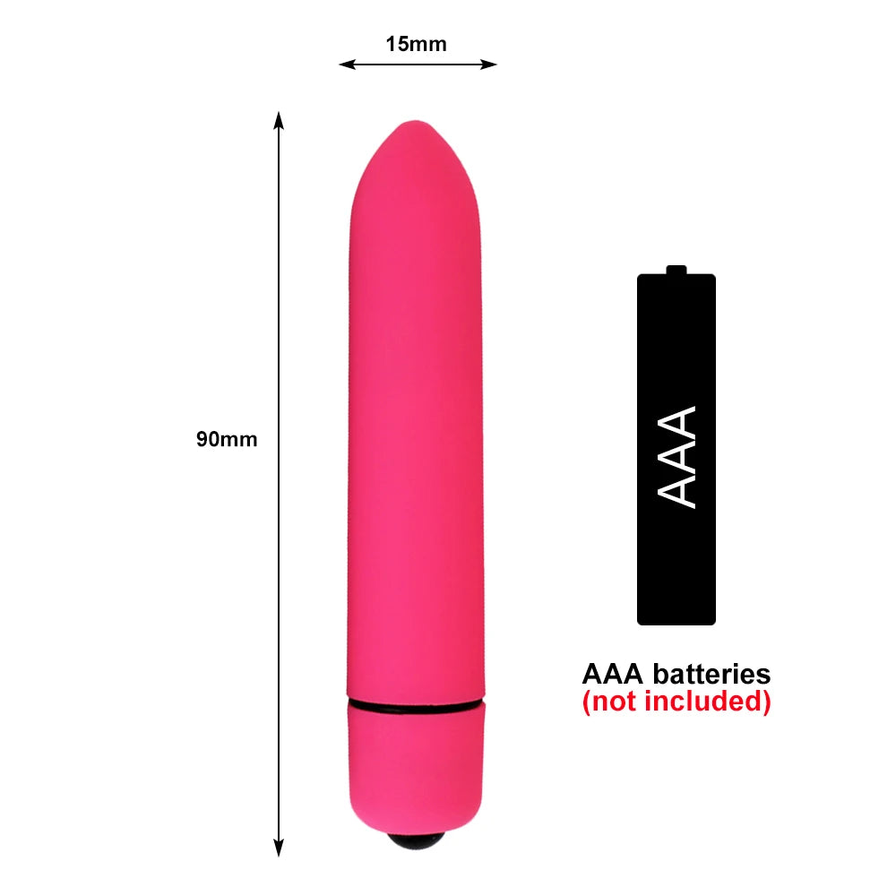 Mini Bullet Vibrator – 10 Vibration Modes | Hapsy
