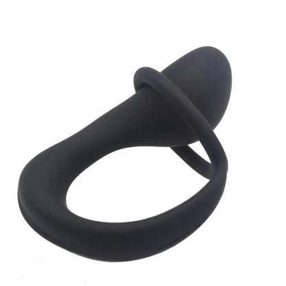 Silicone Prostate Massager with Cock Ring | Hapsy