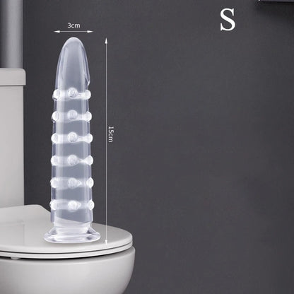 Textured Suction Cup Dildo | Hapsy