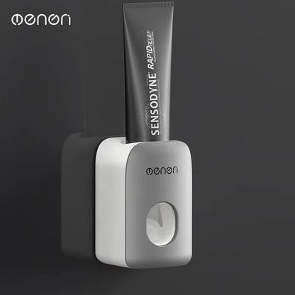 Automatic Toothpaste Squeezer Set Wall Mounted Non Perforated Toothpaste Toothbrush Storage Rack Toothpaste Rack