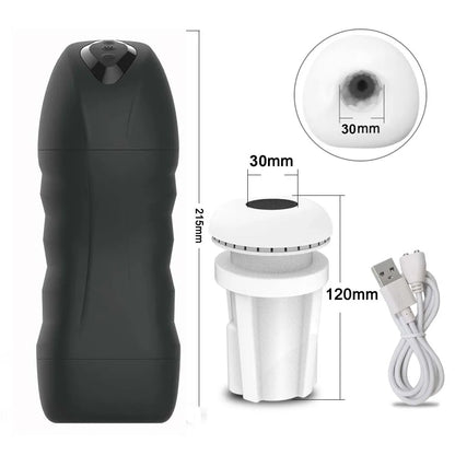 Automatic Suction & Vibration Male Masturbator | Hapsy