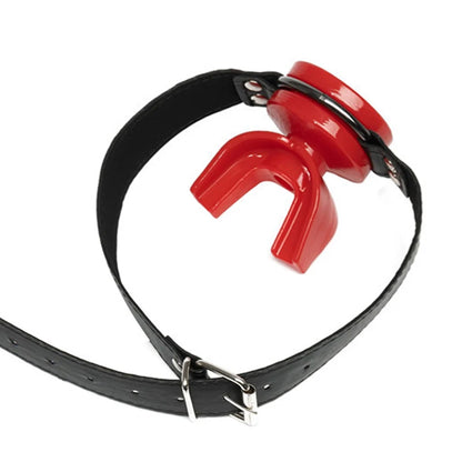 Adjustable Open-Mouth Ring Gag | BDSM Accessories | Hapsy