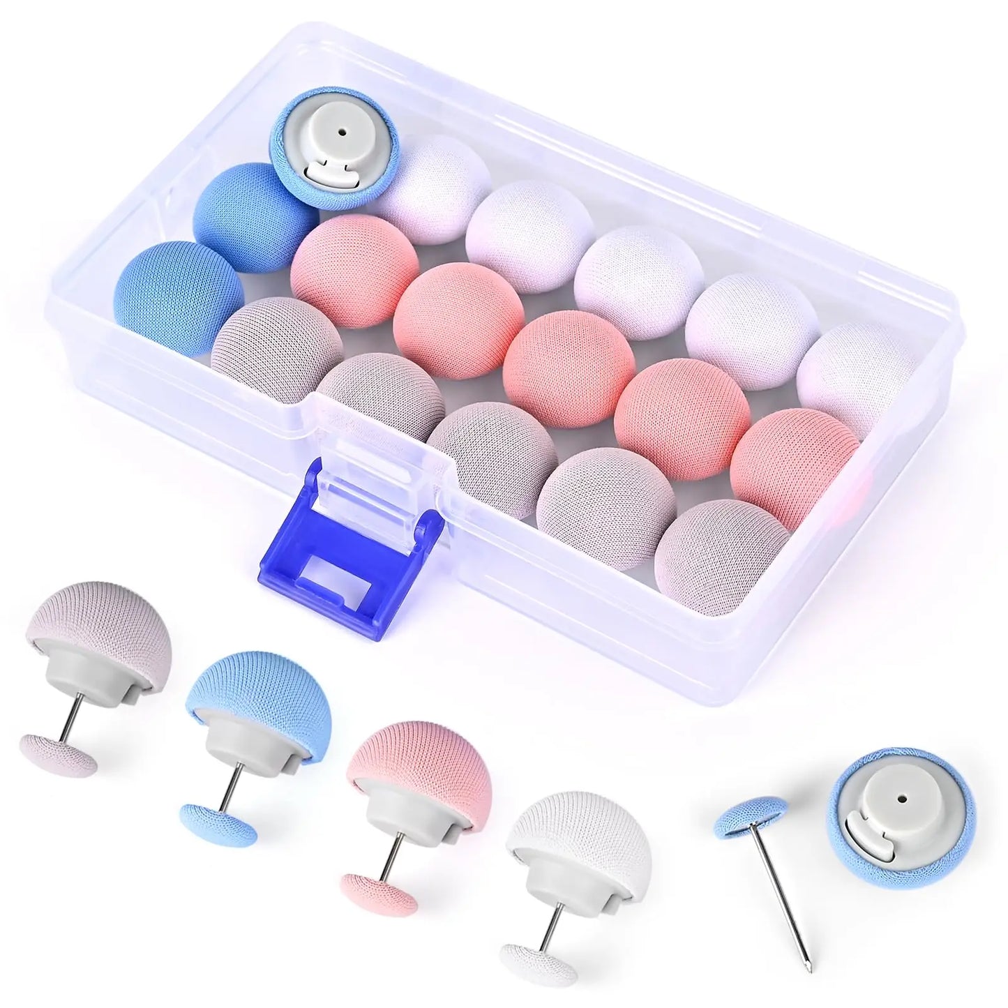 4-8PCS BedSheet Quilt Clip One Button Unlock Duvet Cover Fastener Clip Anti Slip Blanket Buckles Quilt Holder Fixator Grippers