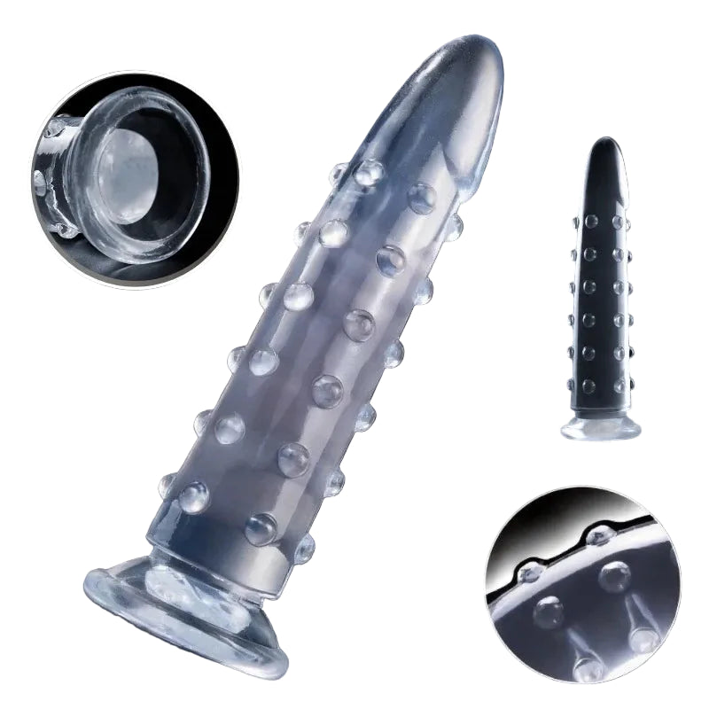 Textured Suction Cup Dildo | Hapsy