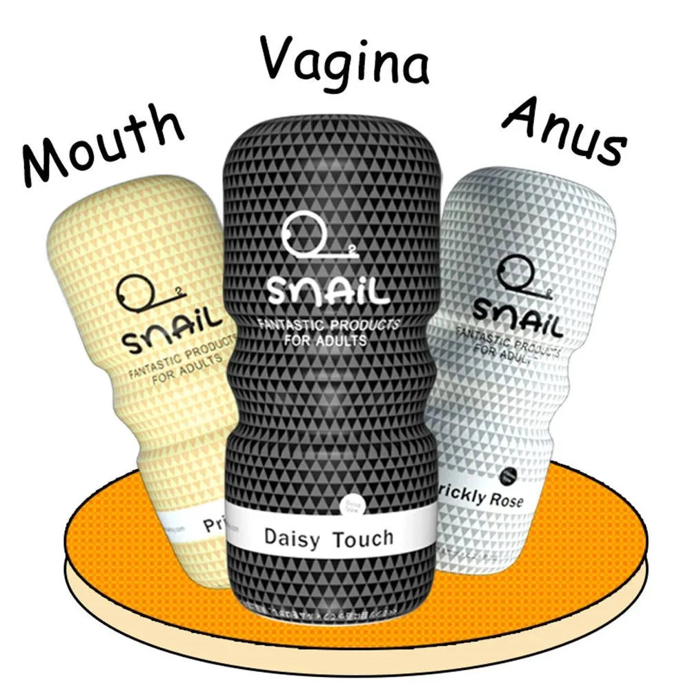 Snail Cup Manual Male Masturbator | Hapsy