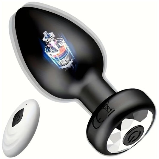 Remote Control Vibrating Anal Plug - 10 Modes | Hapsy