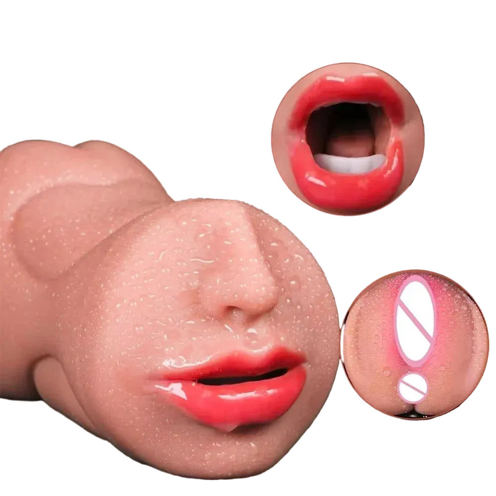 3-in-1 Realistic Male Masturbator | Hapsy
