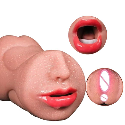 3-in-1 Realistic Male Masturbator | Hapsy