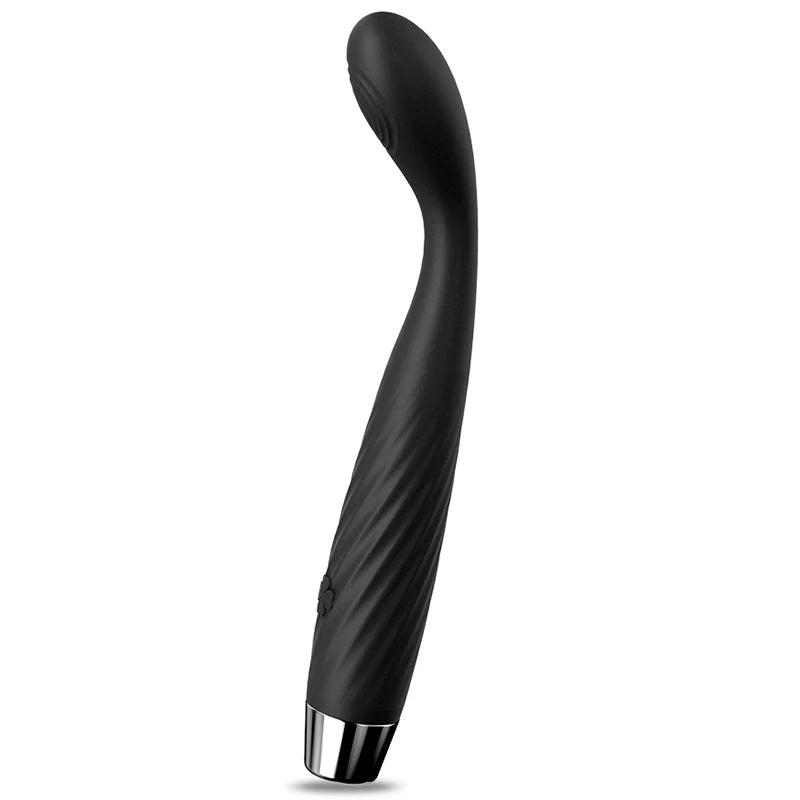 Curved Silicone G-Spot Vibrator - 10 Modes | Hapsy