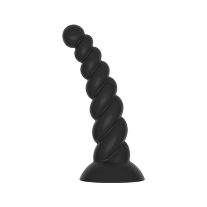 Textured Silicone Anal Plug with Suction Base | Hapsy