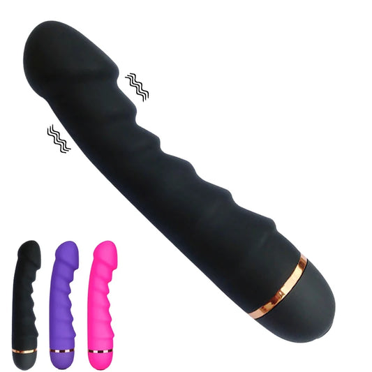 20-Mode Battery-Powered Silicone Vibrator | Hapsy