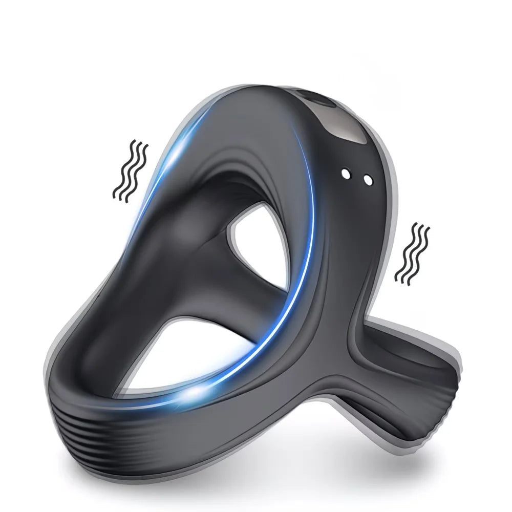 Vibrating Cock Ring – 10 Modes | Hapsy