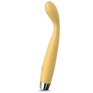 Curved Silicone G-Spot Vibrator - 10 Modes | Hapsy