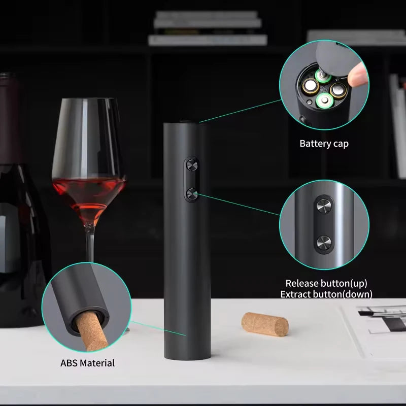 Electric Wine Bottle Opener Automatic Red Wine Corkscrew Wine Opener Bar Wine Tools Kitchen Products