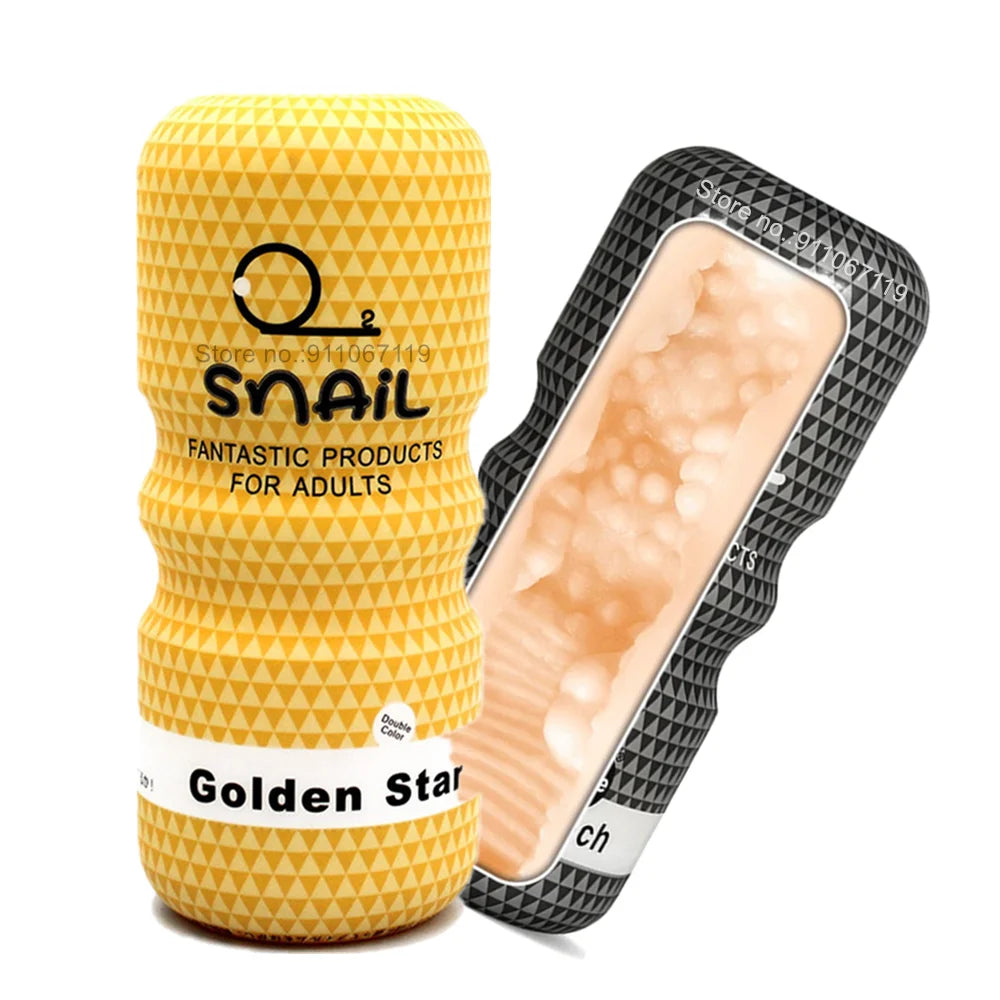 Snail Cup Manual Male Masturbator | Hapsy