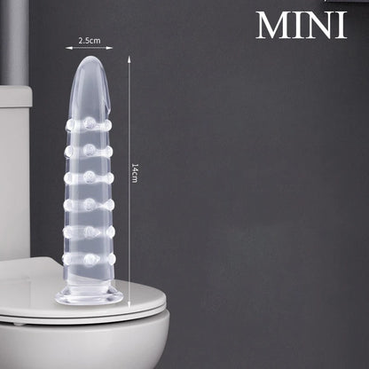 Textured Suction Cup Dildo | Hapsy