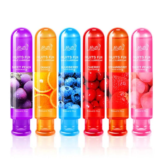 Fruity Flavoured Water-Based Lubricant – 80ml | Hapsy