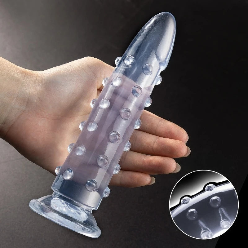 Textured Suction Cup Dildo | Hapsy