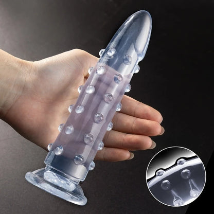 Textured Suction Cup Dildo | Hapsy