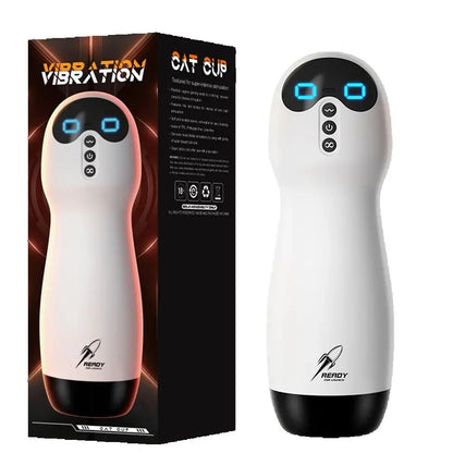 Automatic Male Masturbator with Vibration, Suction & Heating | Hapsy
