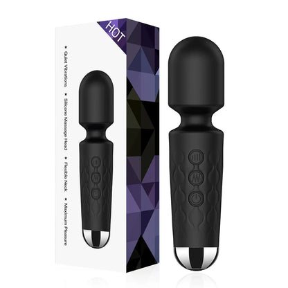 Mini Wand Vibrator - 20 Patterns & 8 Intensities | Hapsy